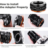 K&F Concept Lens Adapter M42 Fujifilm X (IV PRO) - image 5 of 5