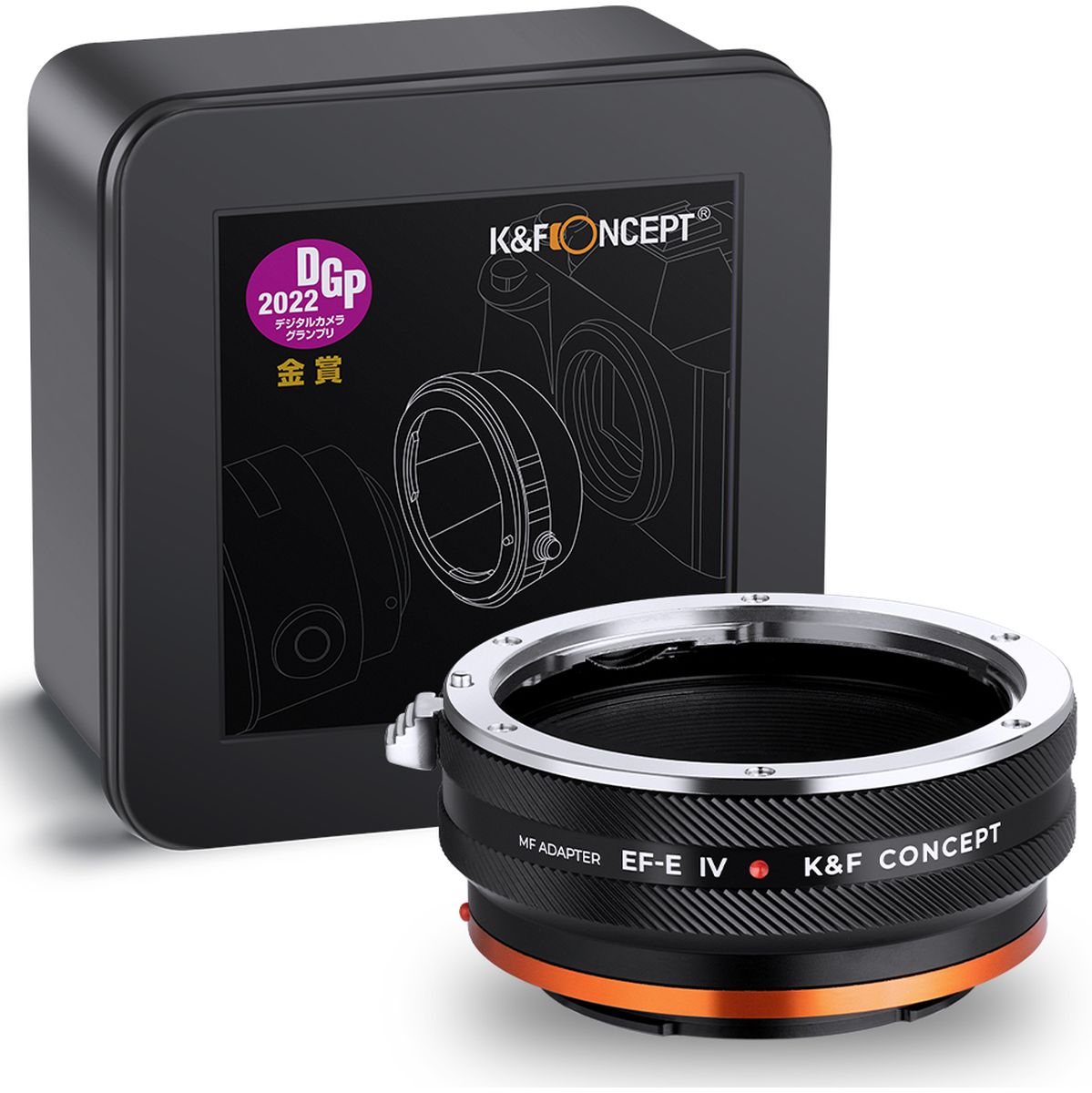K&F Concept Lens Adapter Canon EF / EF-S Sony E-Mount (IV PRO)