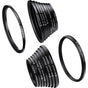 K&F Concept Step Up / Down Ring Set 18-piece (37-82mm)