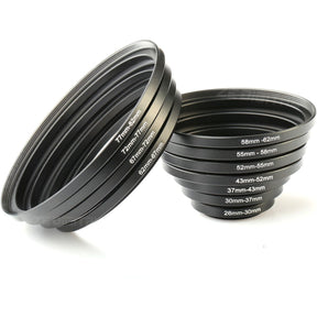 K&F Concept Step Up Ring Set 11-piece (26-82mm)