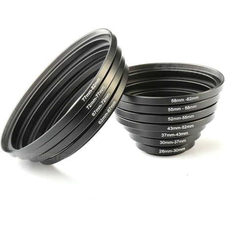 K&F Concept Step Up Ring Set 11-piece (26-82mm)