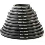 K&F Concept Step Down Ring Set 11-piece (26-82mm)
