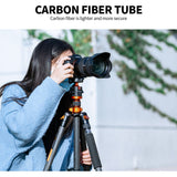 K&F Concept Tripod D255C4 170cm Carbon w/ Monopod + Plate - image 2 of 2