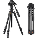K&F Concept Tripod 162cm w/ Video Head And Phone Holder - image 2 of 2