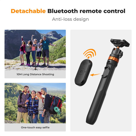 K&F Concept Selfie Stick Tripod 153cm w/ Phone Holder - image 5 of 5
