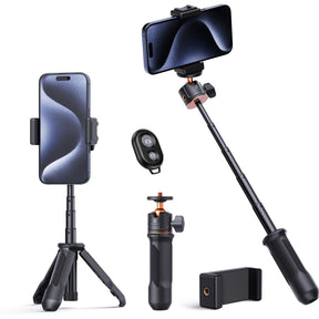 K&F Concept MS02 Mini Selfie Tripod w/ Tel.houder & Remote