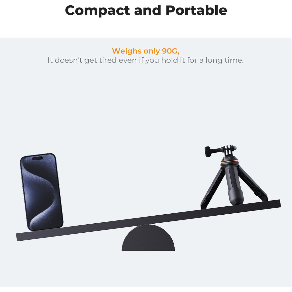 K&F Concept MS03 Mini Selfie Tripod For GoPro - image 4 of 5