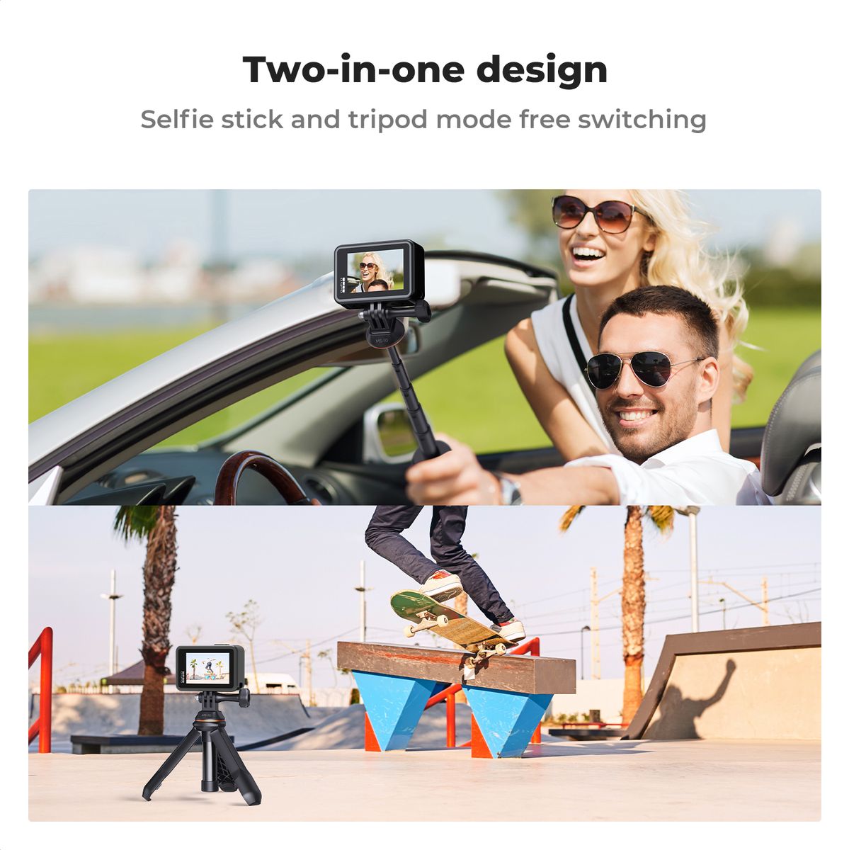 K&F Concept MS03 Mini Selfie Tripod For GoPro - image 5 of 5