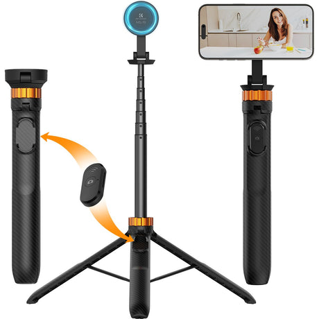K&F Concept MS19 Selfie Stick Tripod Magnetic 162cm - image 2 of 5