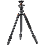 K&F Concept Tripod O234A2 163cm w/ Twist Lock / Phone Holder