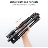 K&F Concept Tripod O234A2 163cm w/ Twist Lock / Phone Holder - image 4 of 5