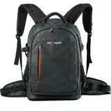 K&F Concept Backpack KF13.119 Large 31x24x46cm Black/Green