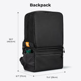 K&F Concept 2-In-1 Camera Backpack / Shoulder Bag Black - image 3 of 5