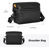 K&F Concept 2-In-1 Camera Backpack / Shoulder Bag Black - image 4 of 5