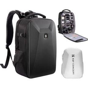 K&F Concept Hardshell Camera Backpack 22L Black