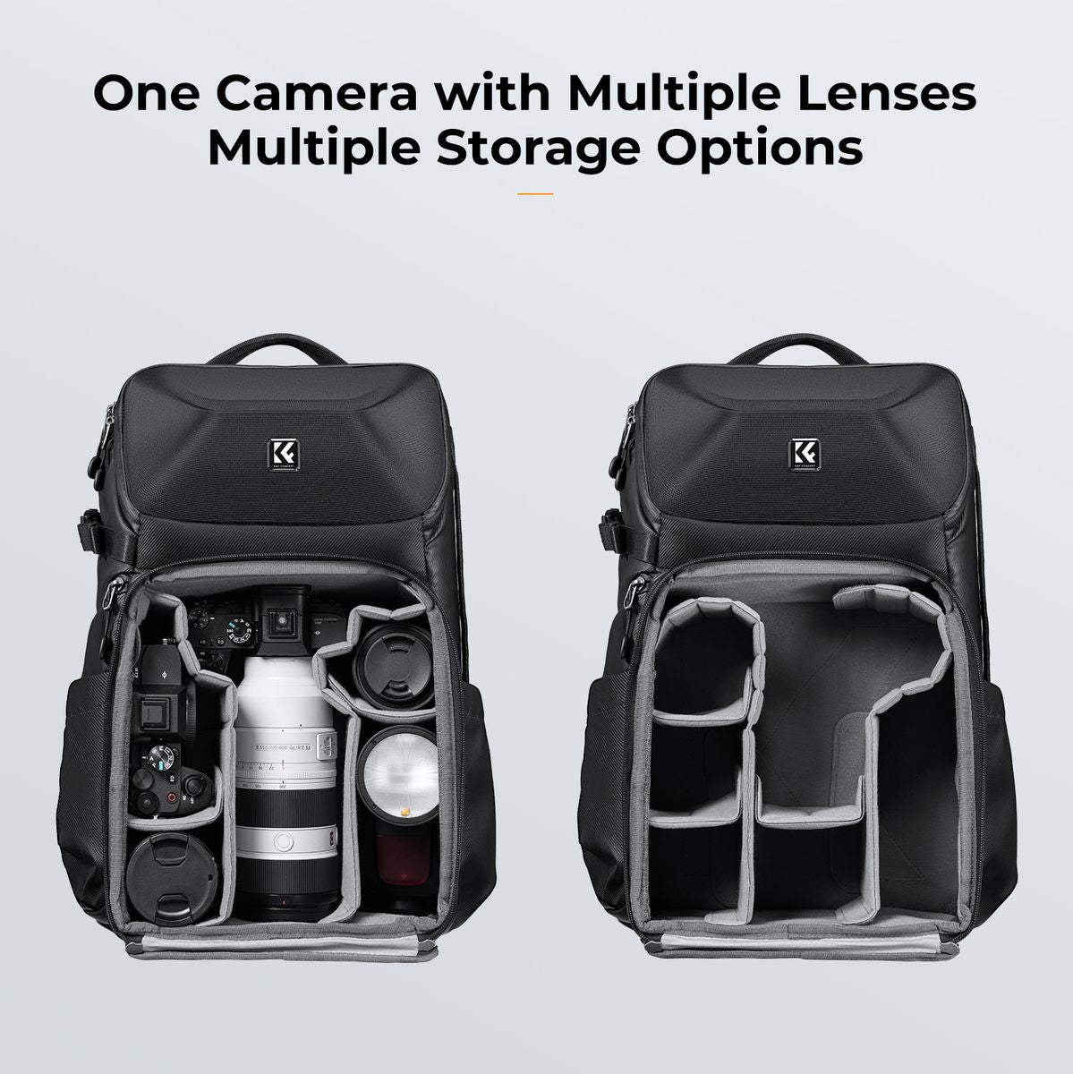 K&F Concept Camera Backpack 20L KF13.144 Black - image 2 of 2