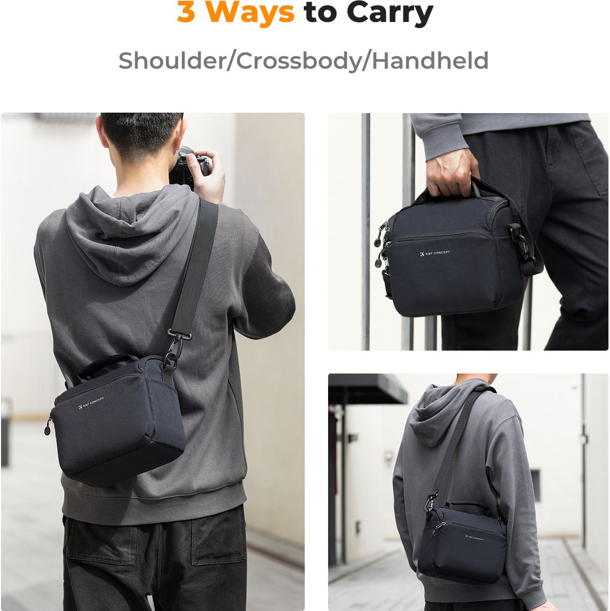 K&F Concept Camera Sling Bag Blue - image 4 of 5