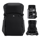 K&F Concept Backpack 30l Photo Backpack - Black - image 3 of 5