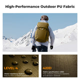 K&F Concept Backpack 30l Photo Backpack - Champagne - image 5 of 5