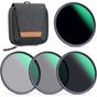K&F Concept ND Filter Kit ND4+ND8+ND64+ND1000 Nano X 77mm