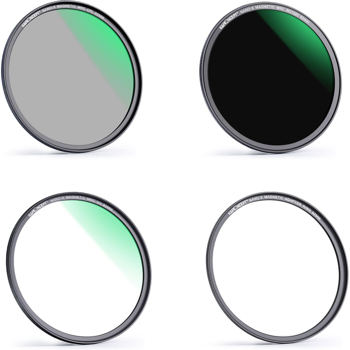 K&F Concept Magnetic Lens Filter Kit CPL-ND-UV Nano X 49mm - image 2 of 2