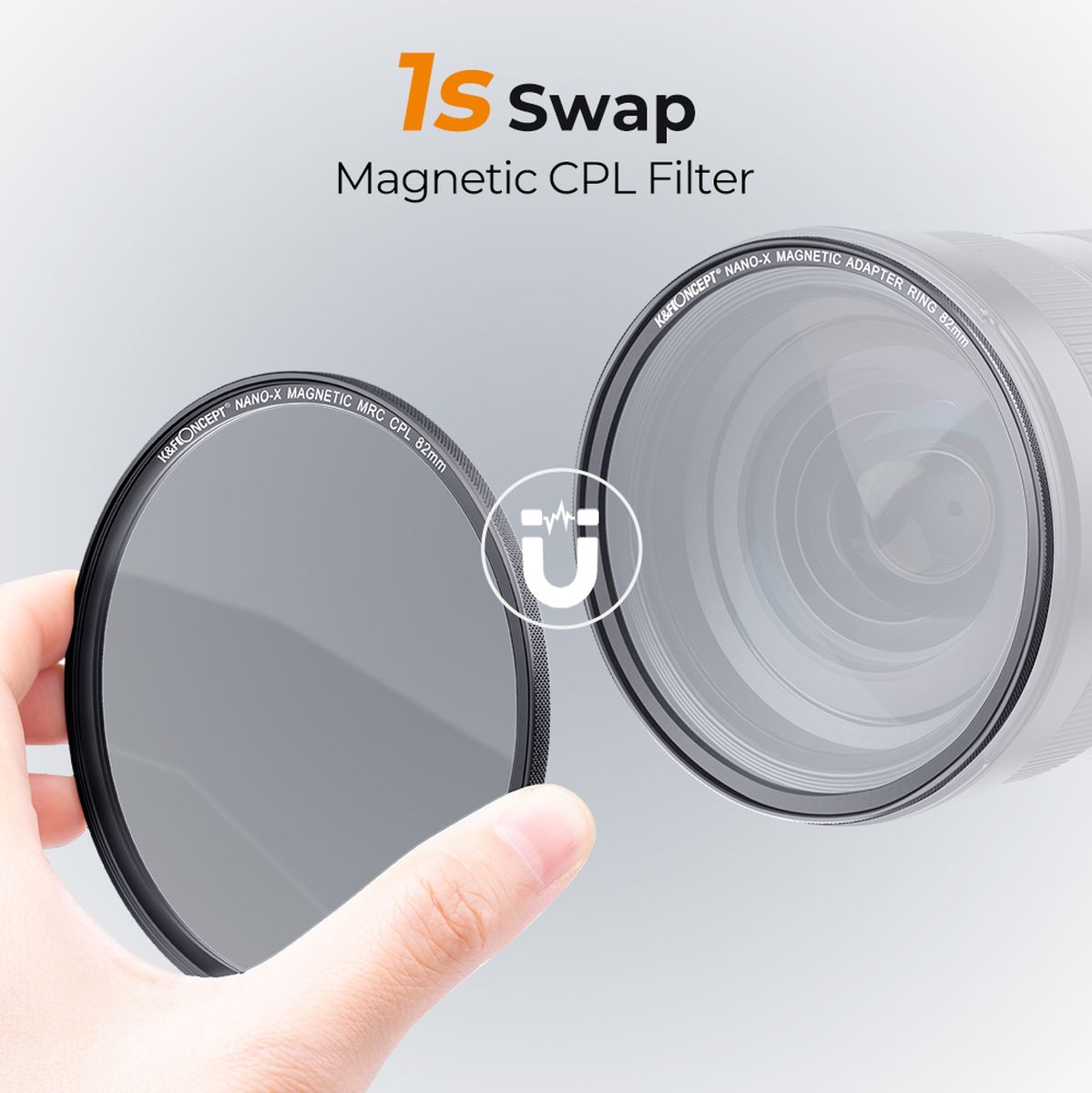 K&F Concept Magnetic CPL Filter Nano X 52mm - image 2 of 2