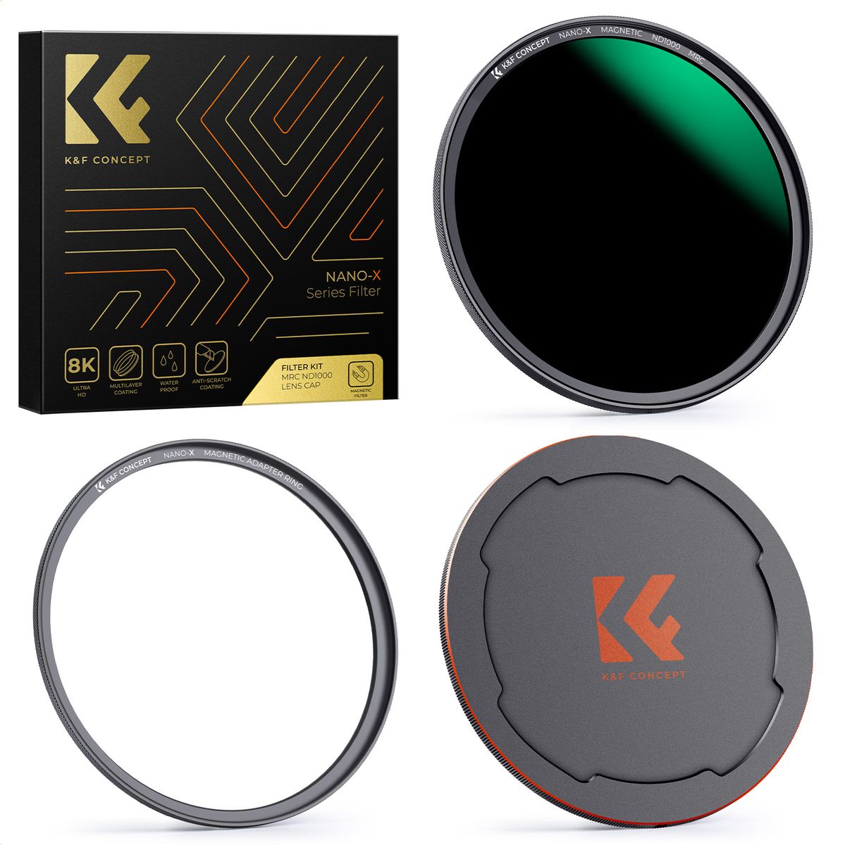 K&F Concept Magnetic ND8 Filter Nano X 55mm