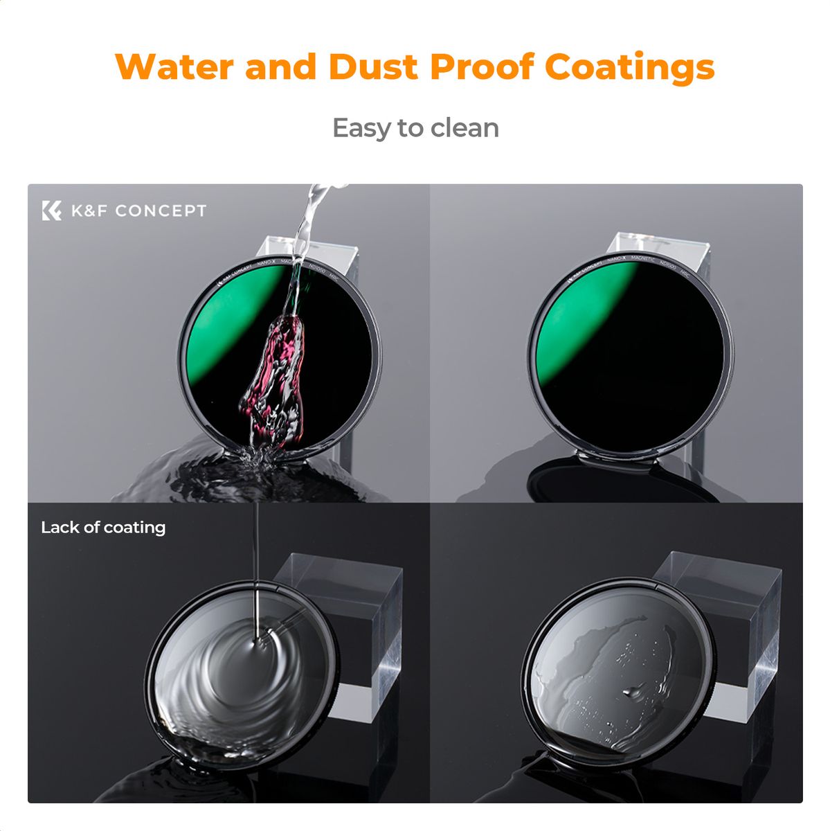 K&F Concept Magnetic ND8 Filter Nano X 55mm - image 5 of 5