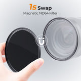 K&F Concept Magnetic ND64 Filter Nano X 55mm - image 4 of 5