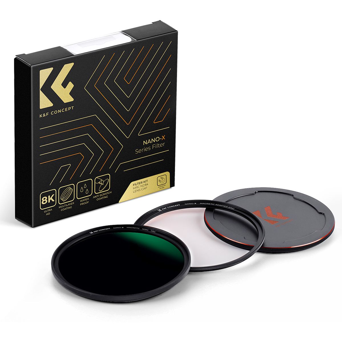 K&F Concept Magnetic ND64 Filter Nano X 82mm