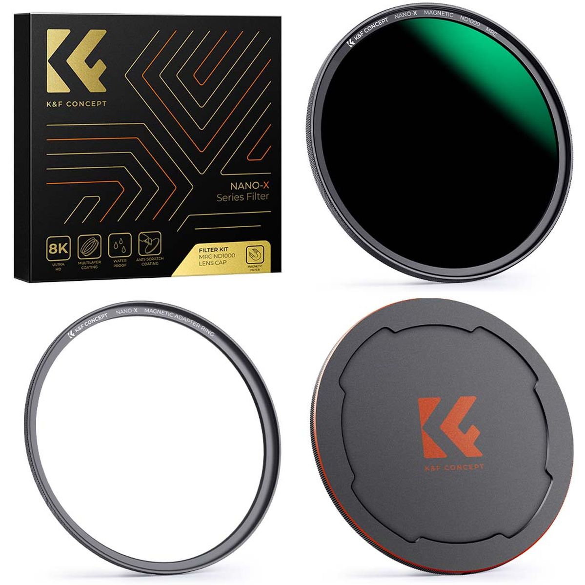 K&F Concept Magnetic ND1000 Filter Nano X 49mm - image 2 of 5