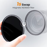 K&F Concept Magnetic ND1000 Filter Nano X 55mm - image 4 of 5