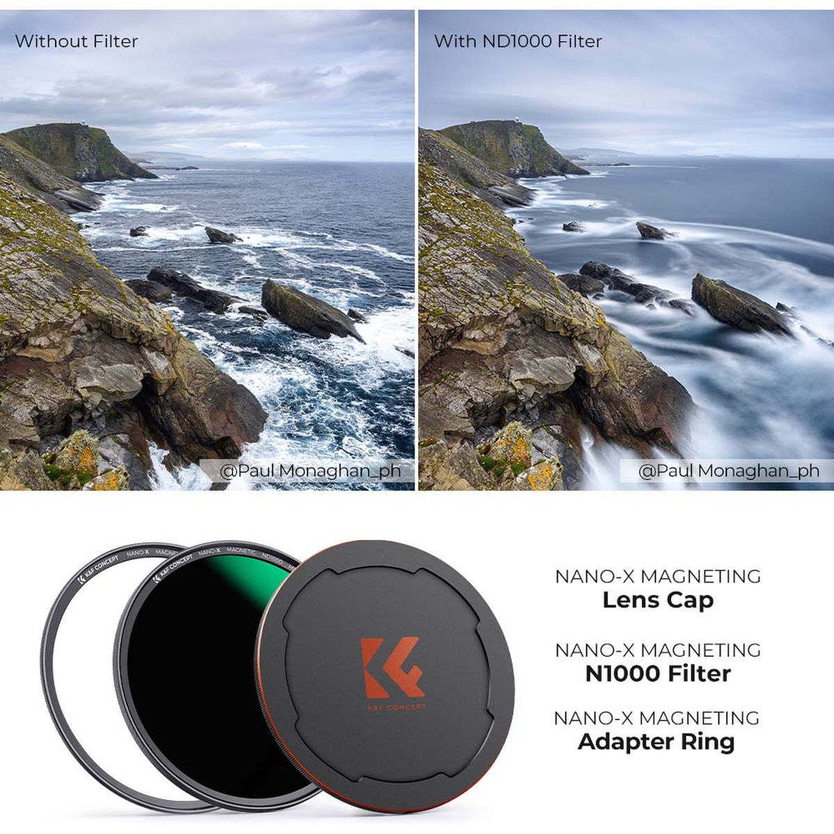 K&F Concept Magnetic ND1000 Filter Nano X 55mm - image 5 of 5