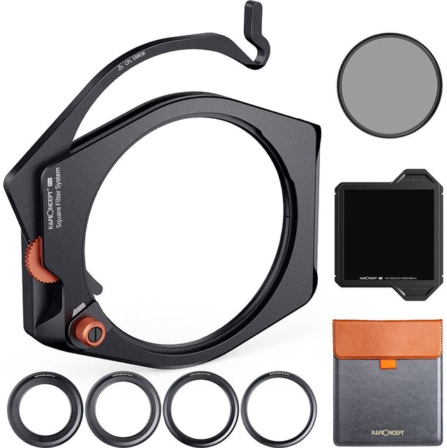K&F Concept Filterkit Square X-PRO: Holder CPL ND1000