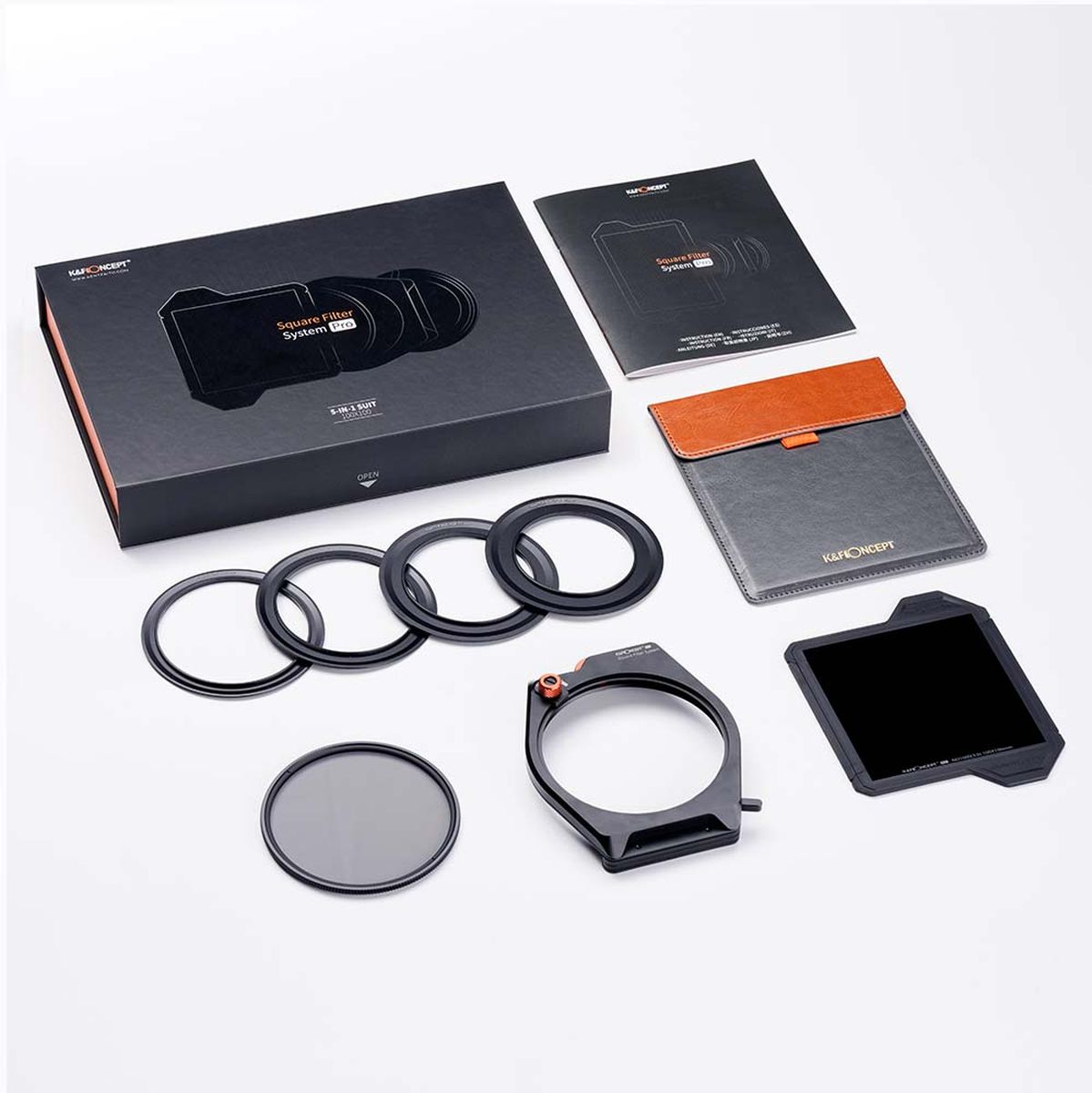 K&F Concept Filterkit Square X-PRO: Holder CPL ND1000 - image 2 of 2