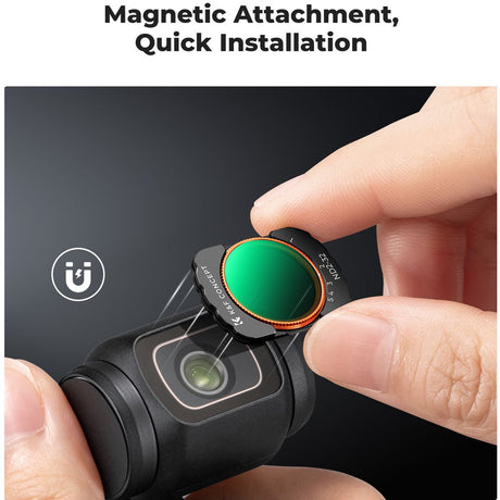 K&F Concept CPL + ND2-32 + Black Mist Filters Osmo Pocket 3 - image 2 of 5