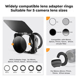 K&F Concept Matte Box Filter Kit w/ 2 Frames - image 5 of 5