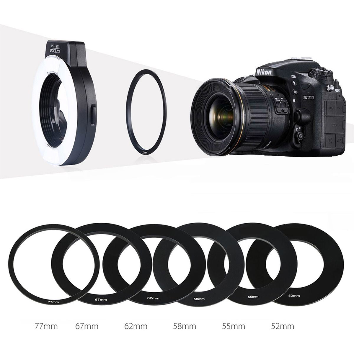 K&F Concept TTL Macro Ring Filter For Nikon (KF-150) - image 3 of 5