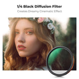 K&F Concept Filter Kit Magn CPL+ND2-32+1/4 Black Mist - 55m - image 5 of 5