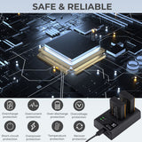 K&F Concept Dual Battery-Charger For LP-E17 w/ USB-C - image 2 of 5