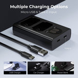 K&F Concept NP-FZ100 Dual Battery-Charger USB-C w/ Display - image 5 of 5