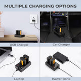 K&F Concept Dual Battery-Charger For NP-FZ100 w/ USB-C - image 3 of 5