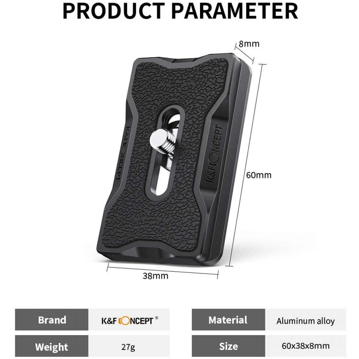 K&F Concept Arca Swiss Quick Release Plate (2 Pieces) - image 2 of 2