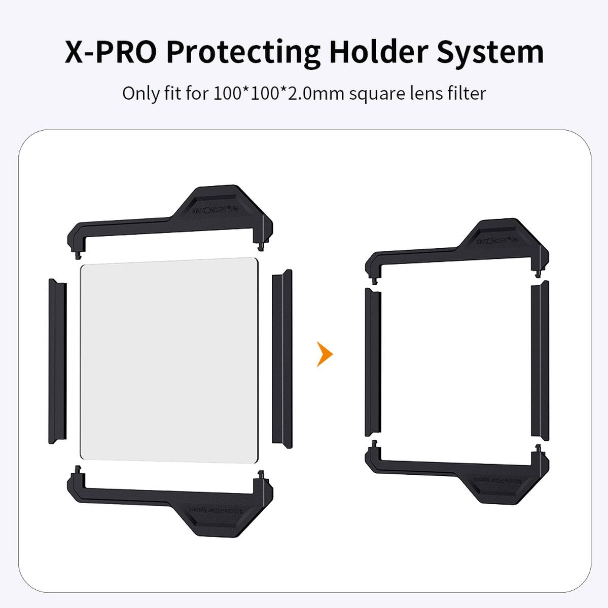 K&F Concept X-PRO Frame For 100x100mm Filters 2 Pieces - image 2 of 2