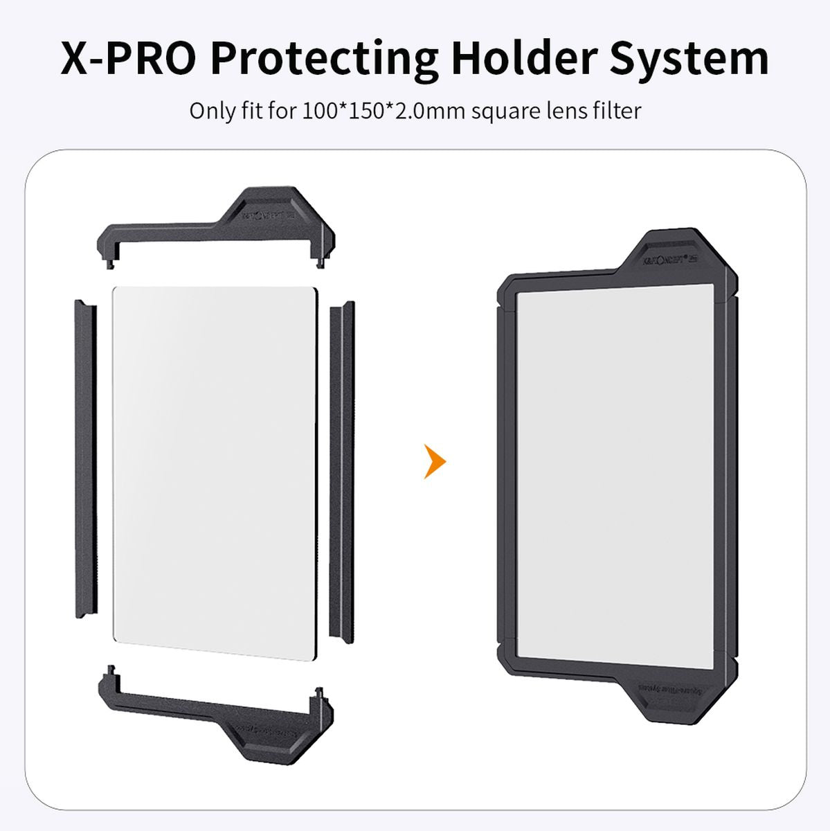 K&F Concept X-PRO Frame For 100x150mm Filters 2 Pieces - image 2 of 2