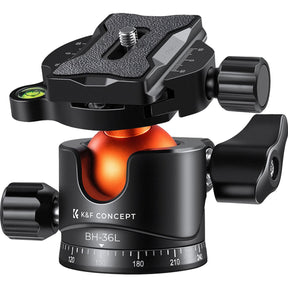 K&F Concept BH-36L Ball Head w/ Arca Swiss Plate