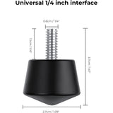 K&F Concept Voetjes Rubber For Tripod - 3 PCs - image 2 of 2