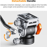 K&F Concept FH-03 Fluid Head Video Tripod Head - image 2 of 2