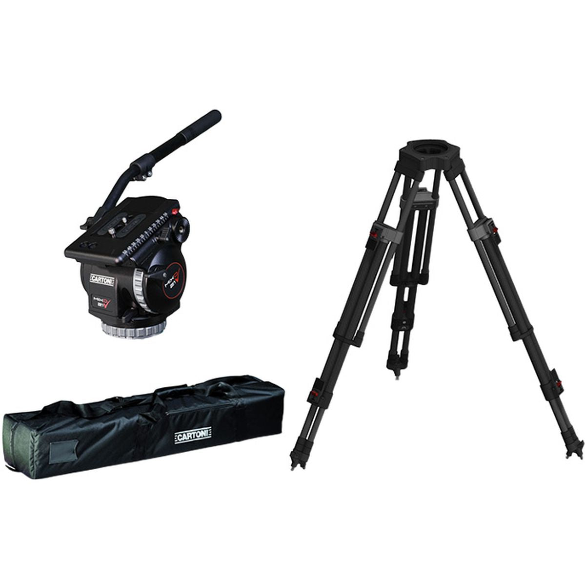 Cartoni KM21-2CG Mixo 21 2-st CF System GS