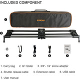 Konova G1 80cm Motorized Carbon Slider